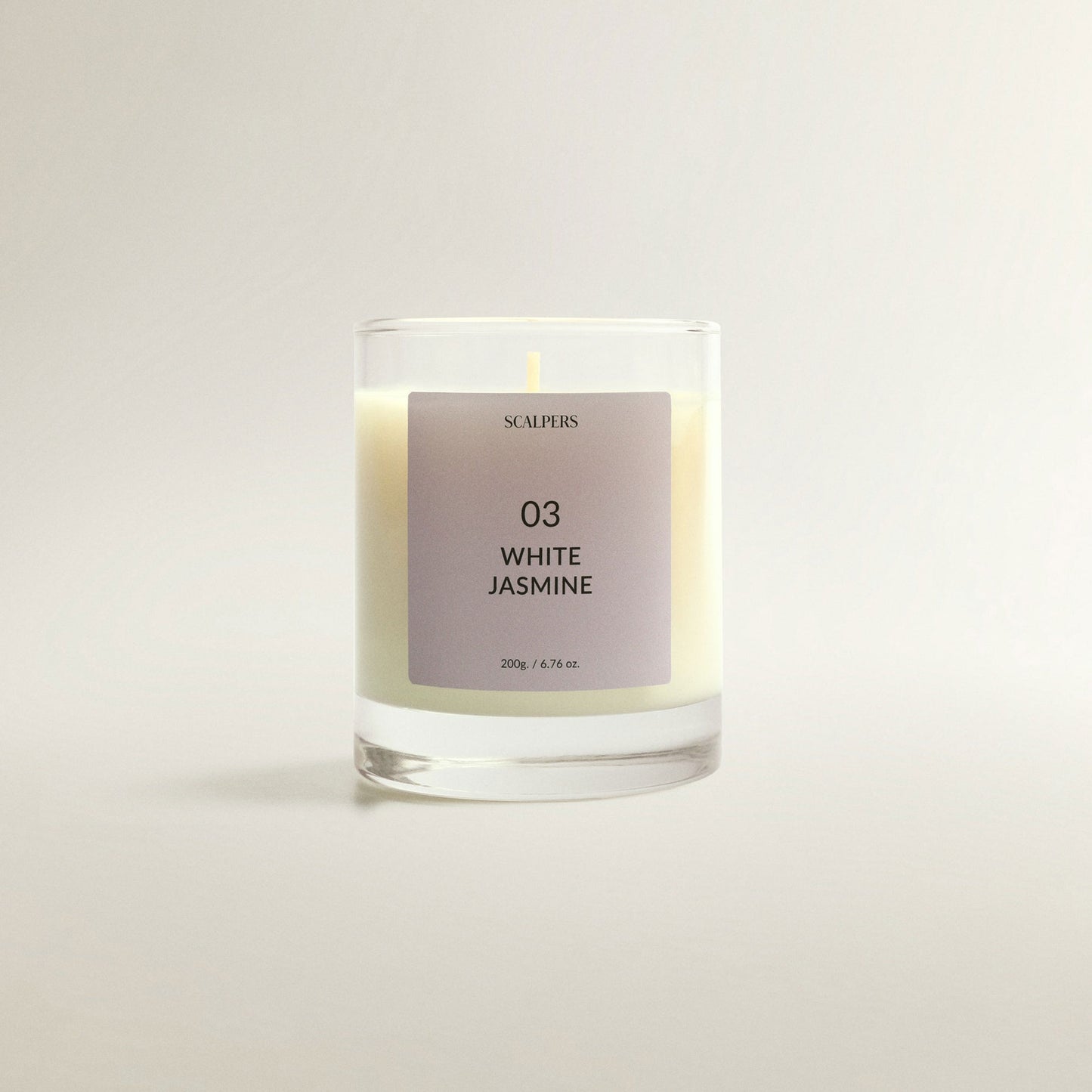 Vela Aromática 200gr Jazmín Blanco Scalpers_3