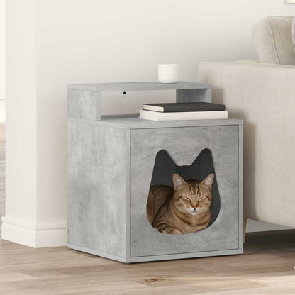 Casa Para Gatos Concreto 42,5 X 40 X 53,5 Cm_1
