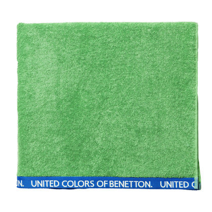 Toalla De Playa 90x160cm 380gsm 100% Algodón Velour Verde Rainbow_0