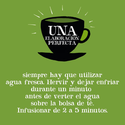 Pack de 45 infusões e saquetas de chá orgânico Cupper, 9 sabores 