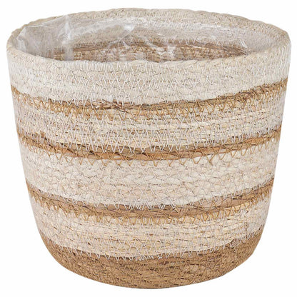 3 Uds. Natural, Y Beige Ø26 X 19 Cm 100% Hierba Marina_4