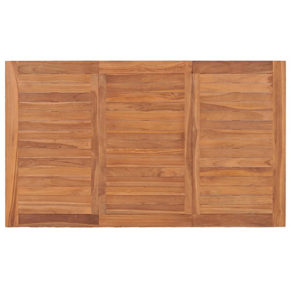 Mesa Batavia De Madera Maciza De Teca 150x90x75 Cm_2