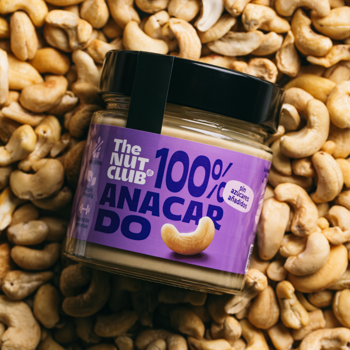 Pack crema 100% de anacardo 6 uds The Nut Club 1080g_2