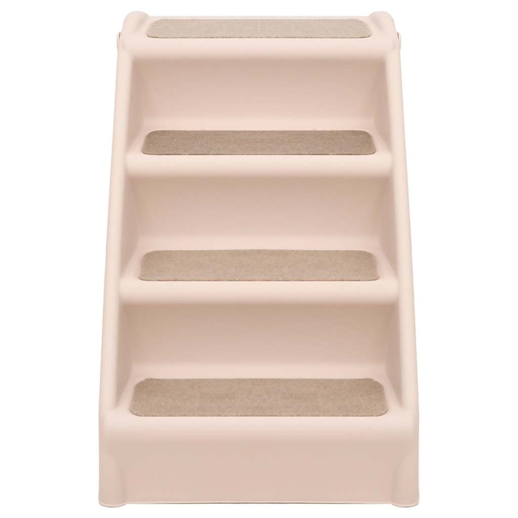 Escalera Plegable Para Perros Crema 62x40x49,5 Cm_2