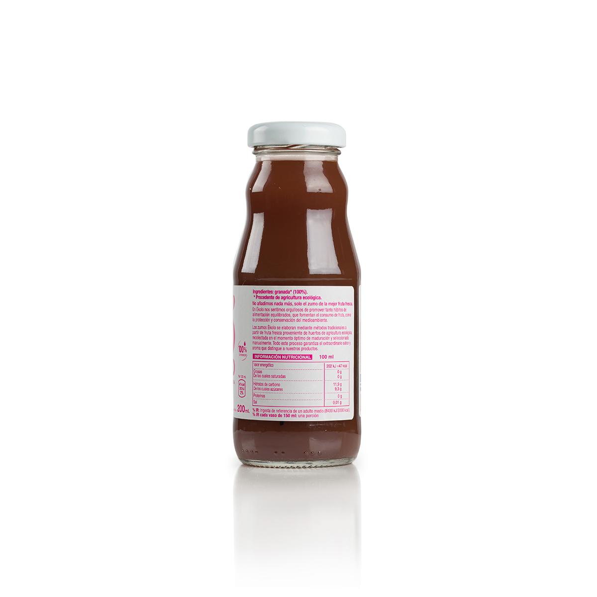 Ékolo Bio 100% sumo de romã espremido 200ml