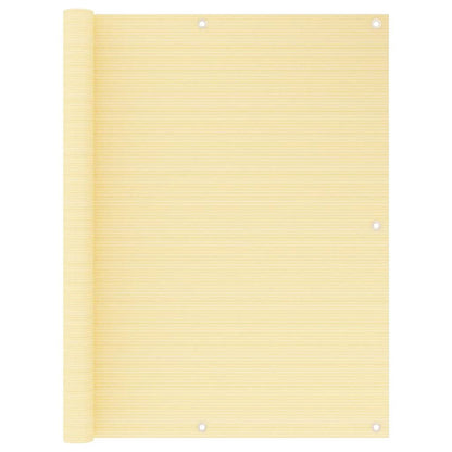 Vidaxl Toldo Para Balcón Hdpe Beige 120x500 Cm_0