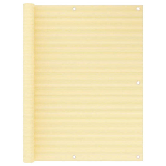 Vidaxl Toldo Para Balcón Hdpe Beige 120x500 Cm_0