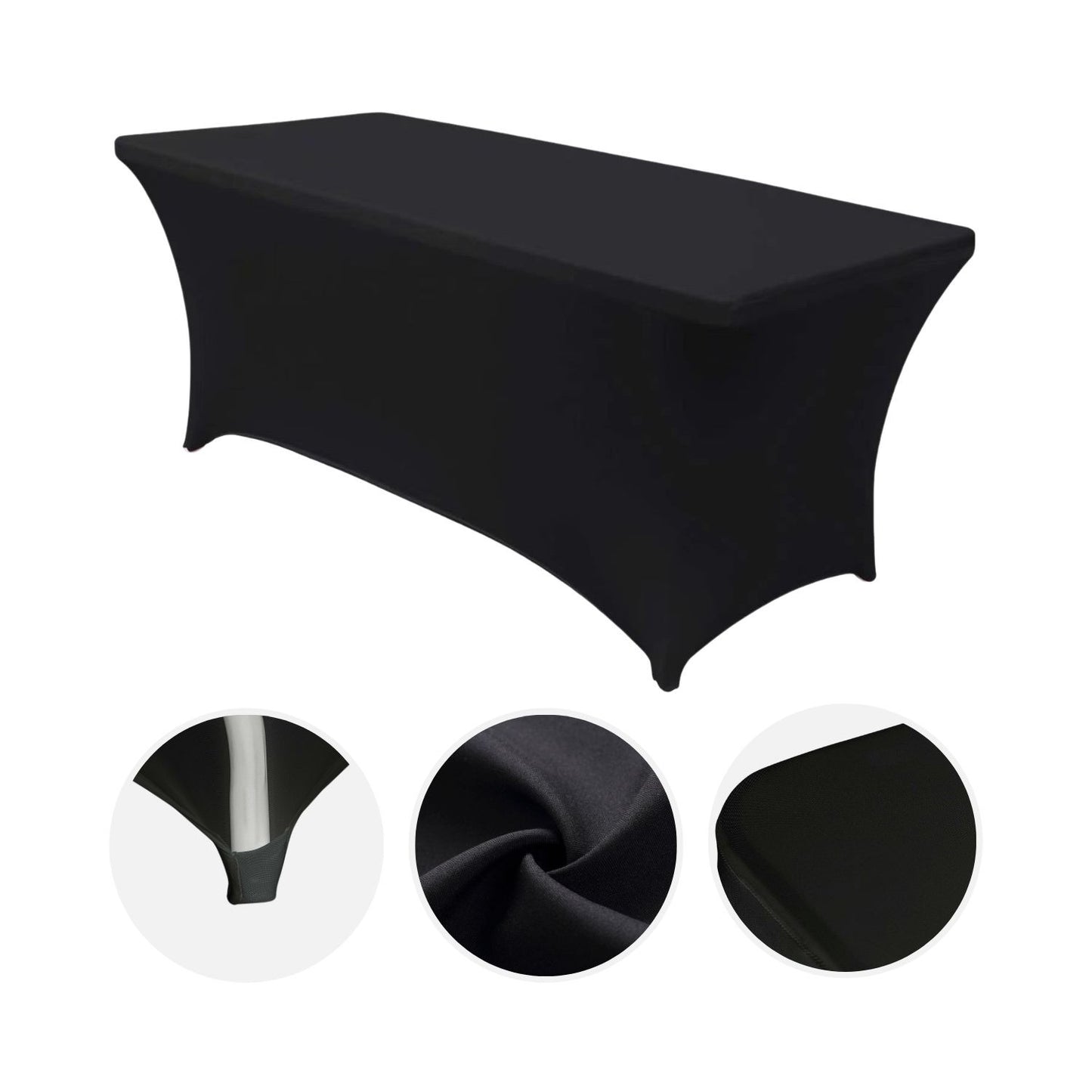 Mesa Plegable 240cm Blanca + Funda Catering 7house_2
