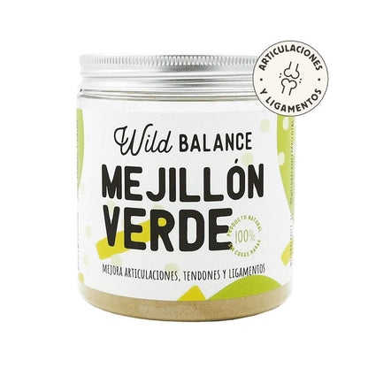 Suplemento natural para mexilhão de lábios verdes Wild Balance 100g