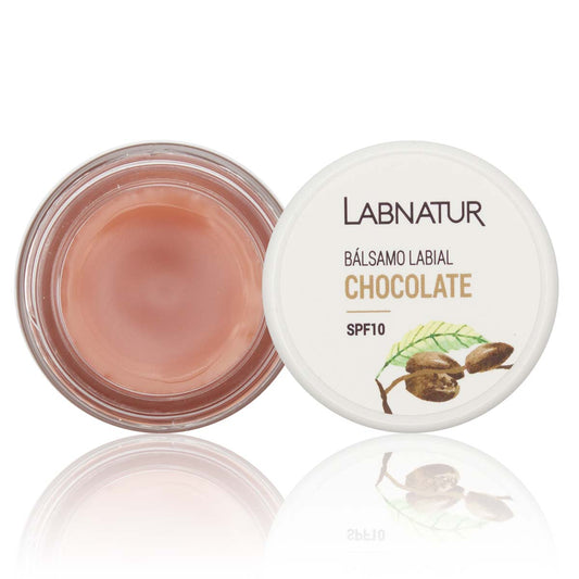 Bálsamo Labial de Chocolate Labnatur 15 ml | Hidrata, Nutre y Protege | Aguacate, Karité, Vitamina E y SPF10_0