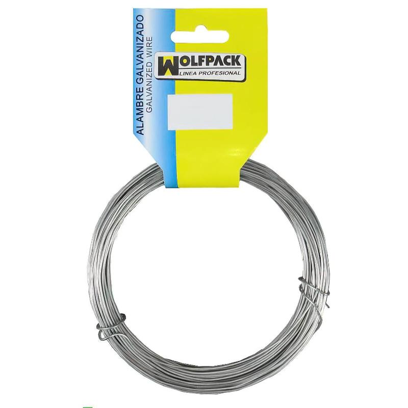 Alambre Galvanizado (rollo 250 Gramos) Nº17/3,0 Mm._0