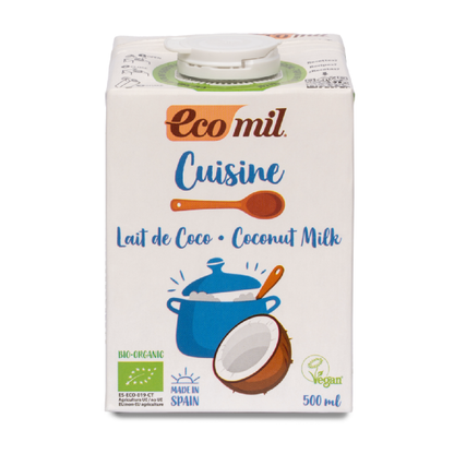 Preparação culinária Leite de Coco Cuisine Ecomil 500 ml