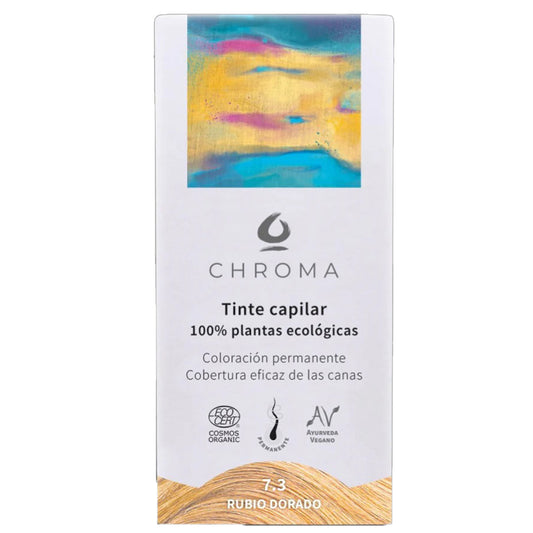 Tinte Chroma BIO Rubio Dorado 7.3 100 g