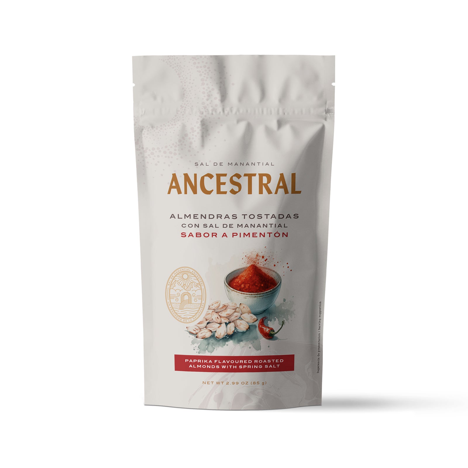 Almendra Tostada Sabor Pimentón De La Vera 85 G_0