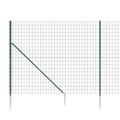Cerca De Alambre Con Pinchos De Anclaje Verde 1,8x10 M / Vetonek_0
