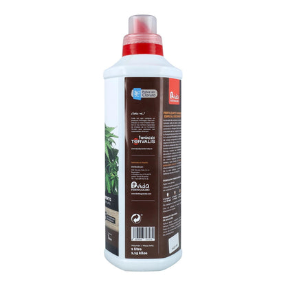 Fertilizante especial para o crescimento da canábis Fertinagro 1 l