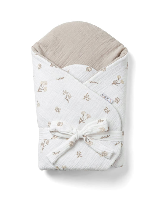 Saco Capazo 4 En 1 Muselina Wild Flowers_0