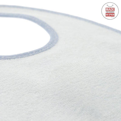 Babete redondo com velcro azul celeste/Cambrass Rain