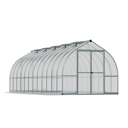 Estufa Canopia Bella Garden Policarbonato 844x244x219 cm Prata Difusa