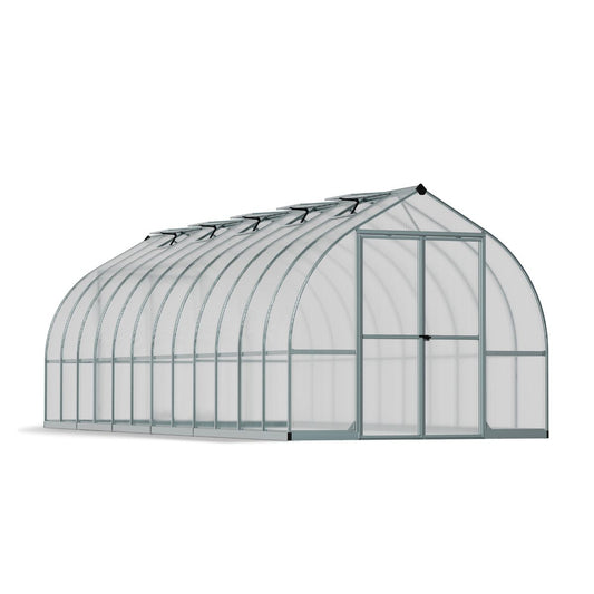 Estufa Canopia Bella Garden Policarbonato 844x244x219 cm Prata Difusa