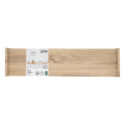 Estante Mural Curvado Fixy 80 Cm Natural_3