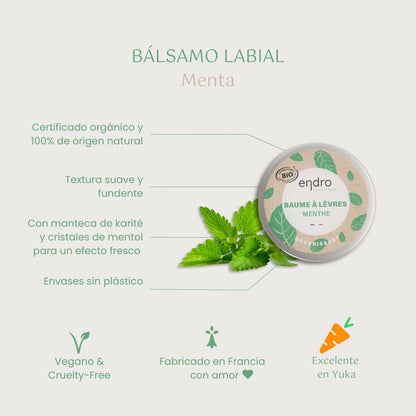 Endro Bálsamo Labial Nutritivo - 15 ml
