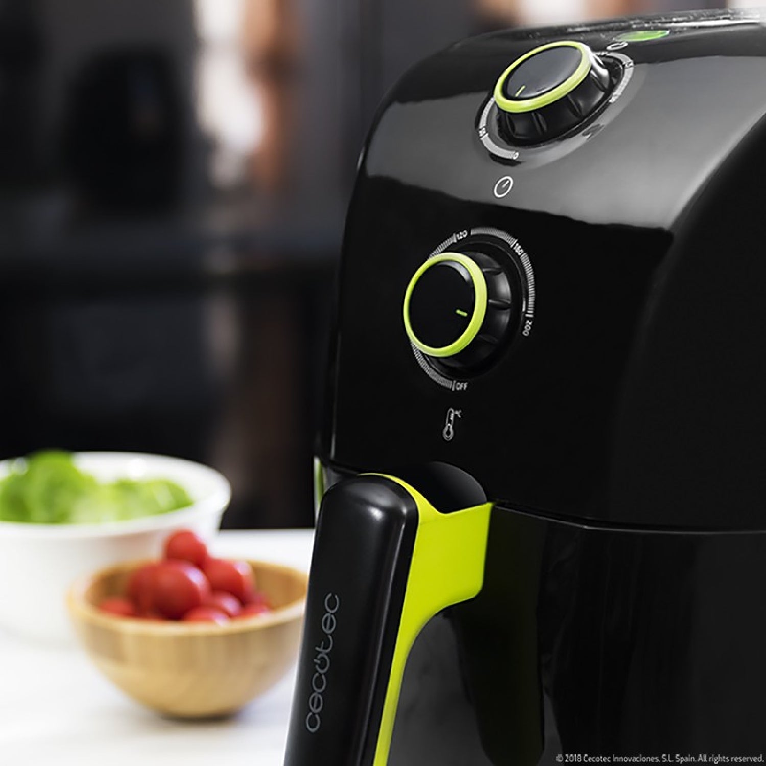 Freidora Sin Aceite Cecofry Compact Rapid Black Cecotec_2
