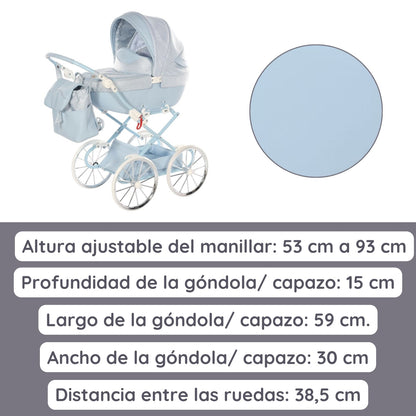 Carro De Muñecas Dolce Classic_blue_2