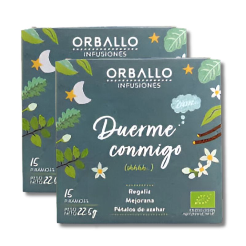 Infusión duerme Conmigo - Pack 2 Cajas -infusión Para Dormir Que Destaca Un Gusto Floral Muy Agradable._0