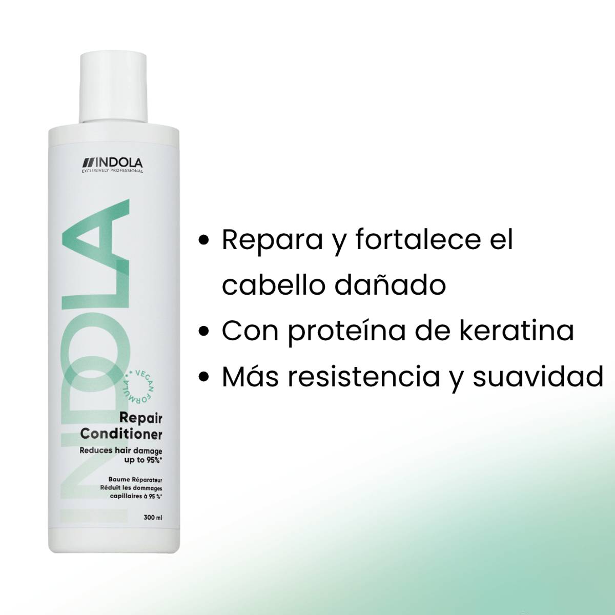 Indola Acondicionador Reparador Profesional Para Cabello Dañado 300ml_3