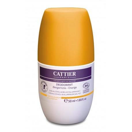 Desodorizante roll-on Cattier 24h frescura cítrica 50ml