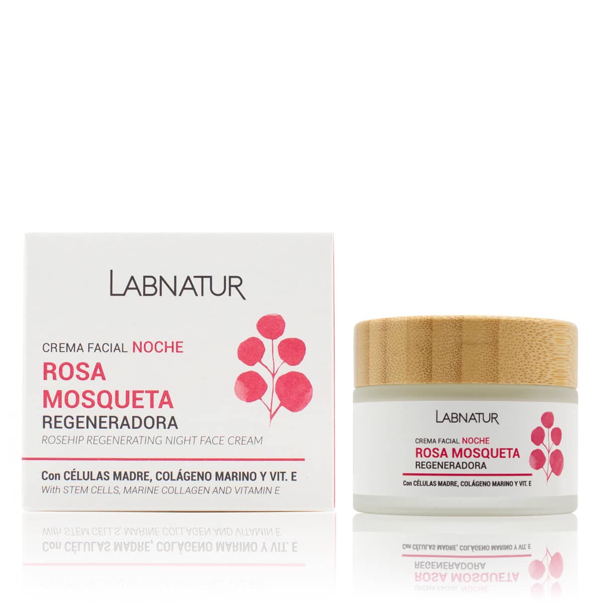 Crema Facial Rosa Mosqueta Noche 50 Ml | Regeneradora Intensiva | Anti-aging y Nutrición | Piel Firme y Reparada_0