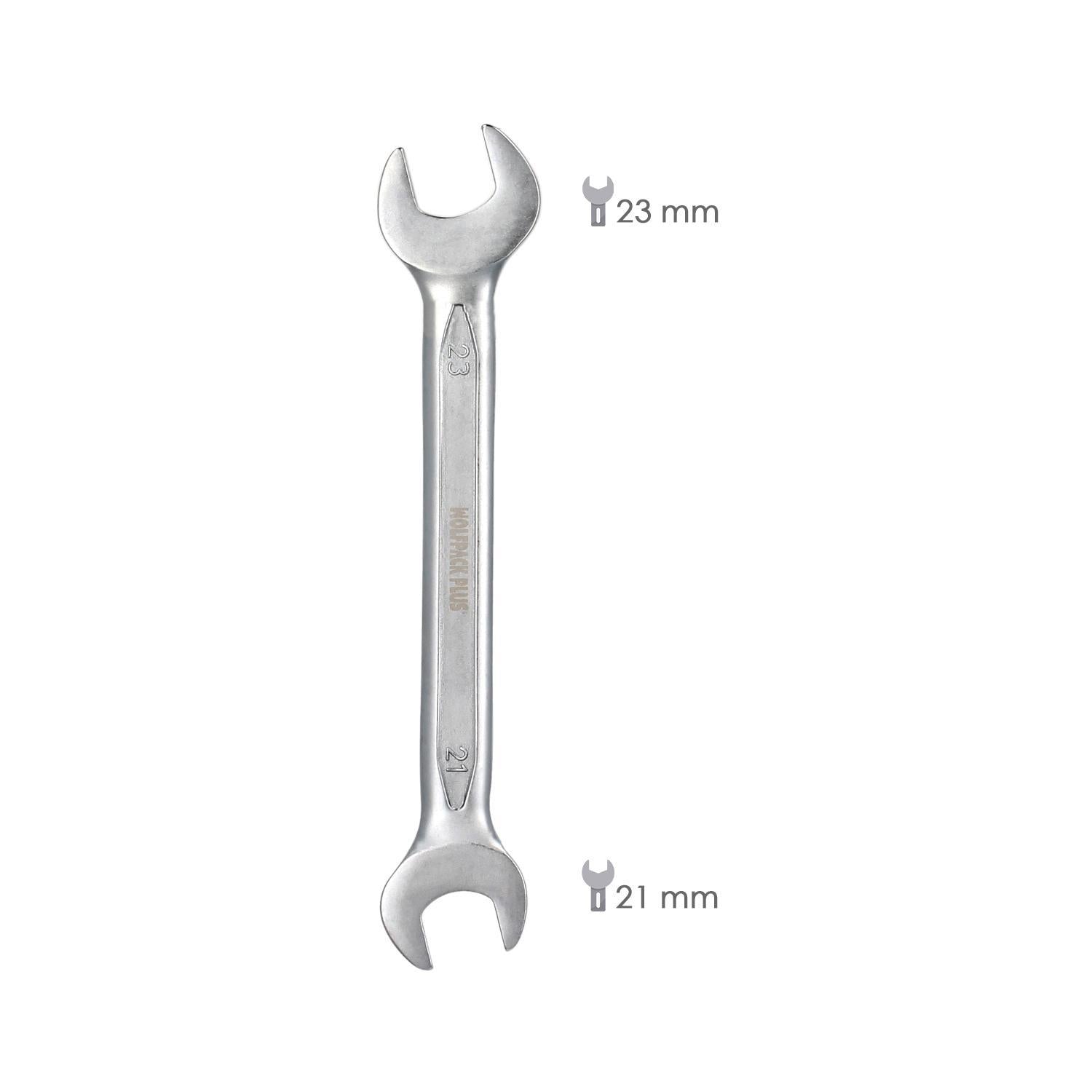 Llave Fija Plus Acero Cromo Vanadio 21x23 Din 3110. Llave Fija, Llave Fija Doble_1