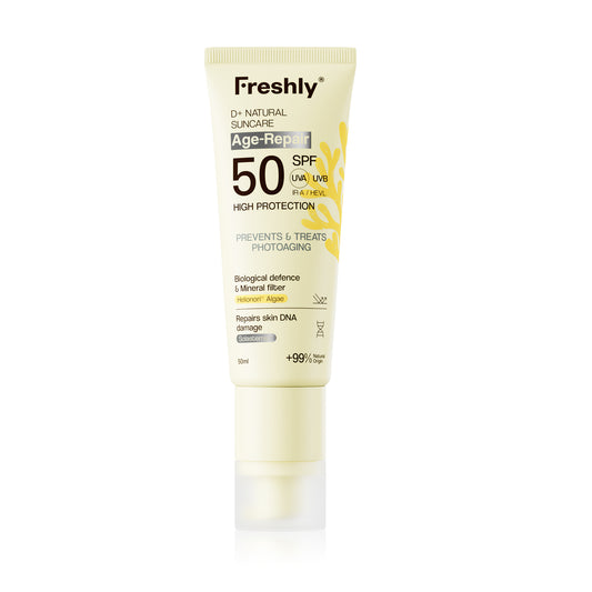 D+ Natural Suncare Age-Repair SPF50 Freshly Cosmetics 50ml