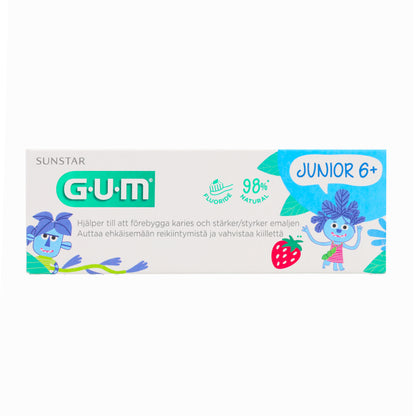 Junior gel dentífrico fresa Gum 50ml (6+)