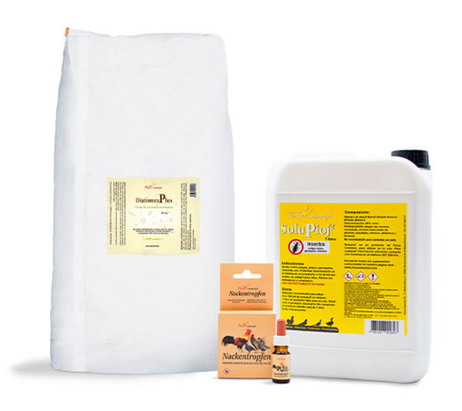Pack Adiós Piojos - Productos Naturales Para Desparasitar Aves De Corral - Elimina El Piojo De Las Gallinas - Maxi_0
