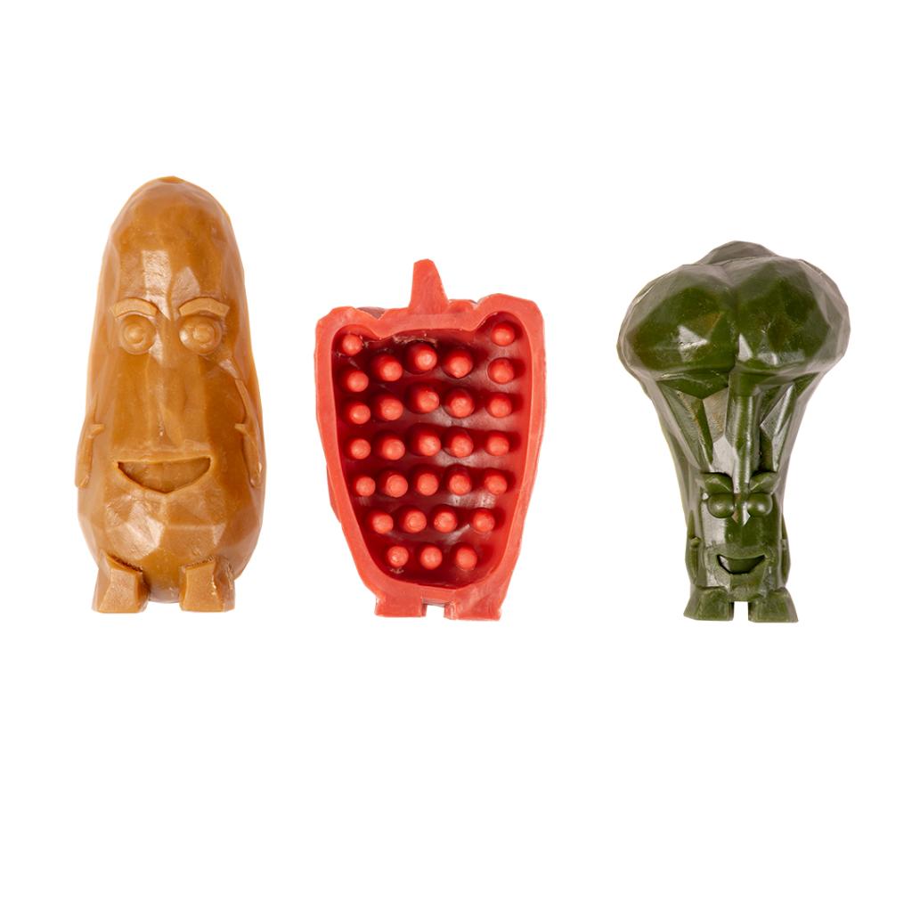 Snack para cães Garden Bites Veggie Friends S 18 unidades Duvo