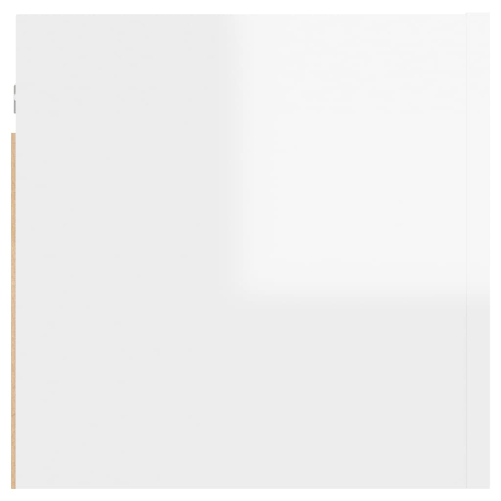 Mesita De Noche Madera De Ingeniería Blanca 30,5x30x30 Cm_4