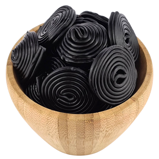 Caramelos Rollitos De Regaliz Bio A Granel 0,25 Kg_0
