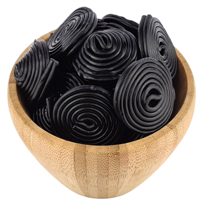 Caramelos Rollitos De Regaliz Bio A Granel 0,5 Kg_0