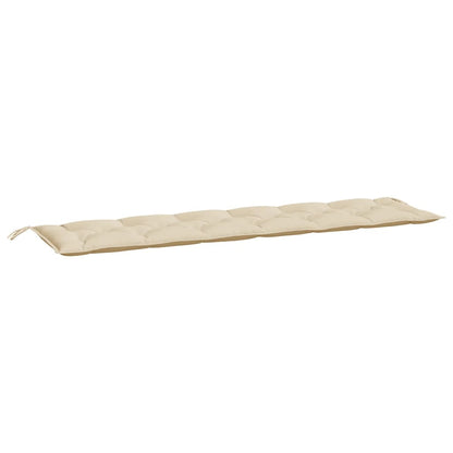 Vidaxl Cojín De Banco De Jardín Tela Oxford Beige 200x50x7 Cm_0