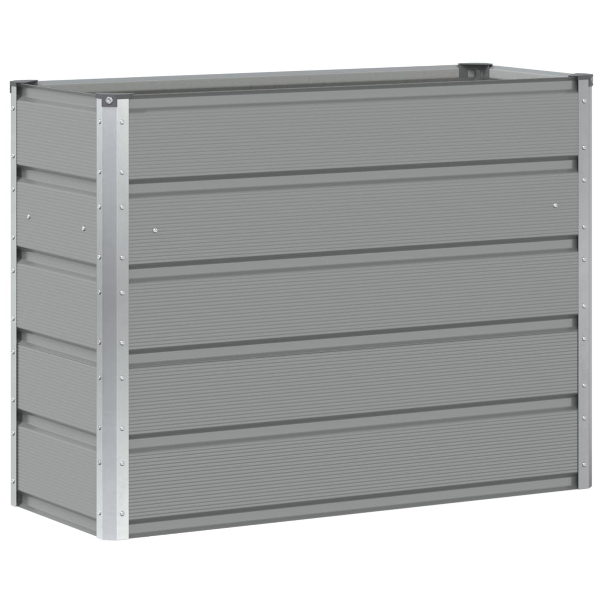 Jardinera Gris Claro 100 X 40 X 75 Cm Acero_0