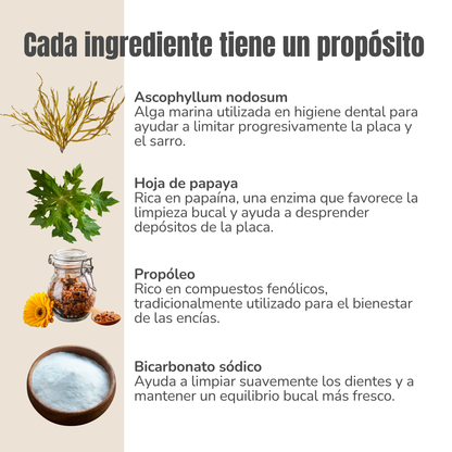 Polvo dental natural para perros y gatos – Limpieza dental, sarro y mal aliento – 100 g_2