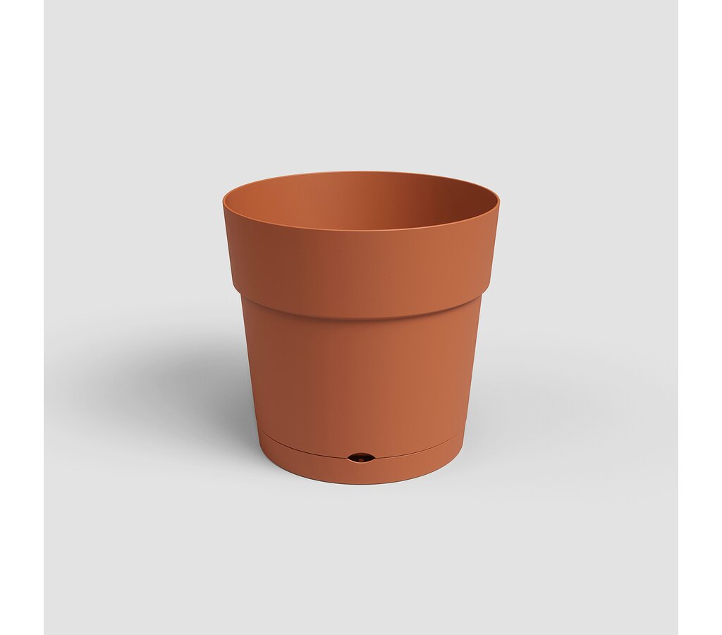 Artevasi Macetero Capri Con Reserva De Agua Terracota 20cm_0