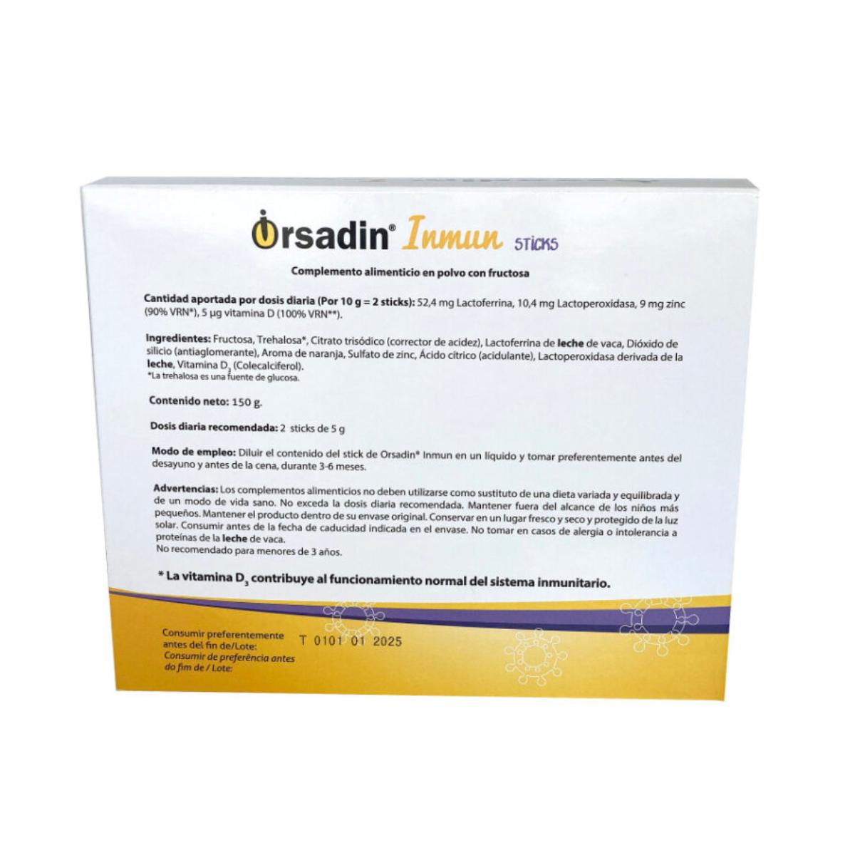 Orsadin Immun Sticks 30 sticks de 5 g