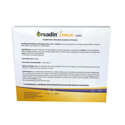 Orsadin Immun Sticks 30 sticks de 5 g