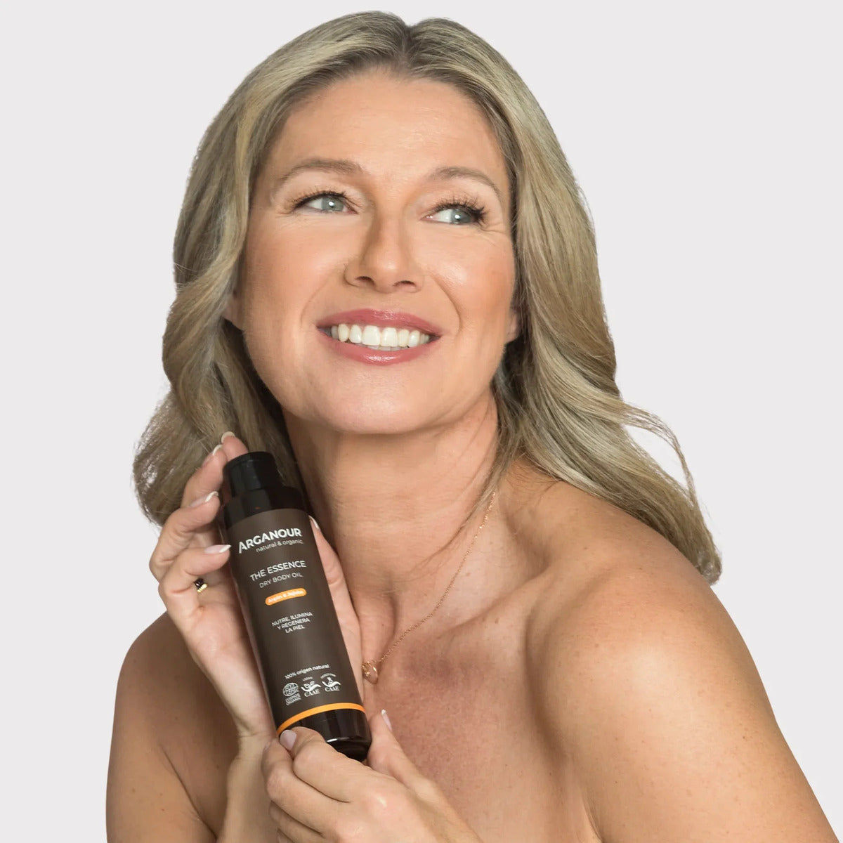 Óleo corporal vitamínico seco Essence ECO Arganour 200 ml