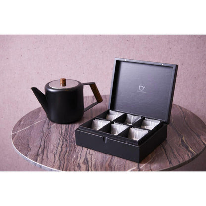 Teabox Bredemeijer Teebeutelbox Mit 6 Fächern, Schwarz 184006_2