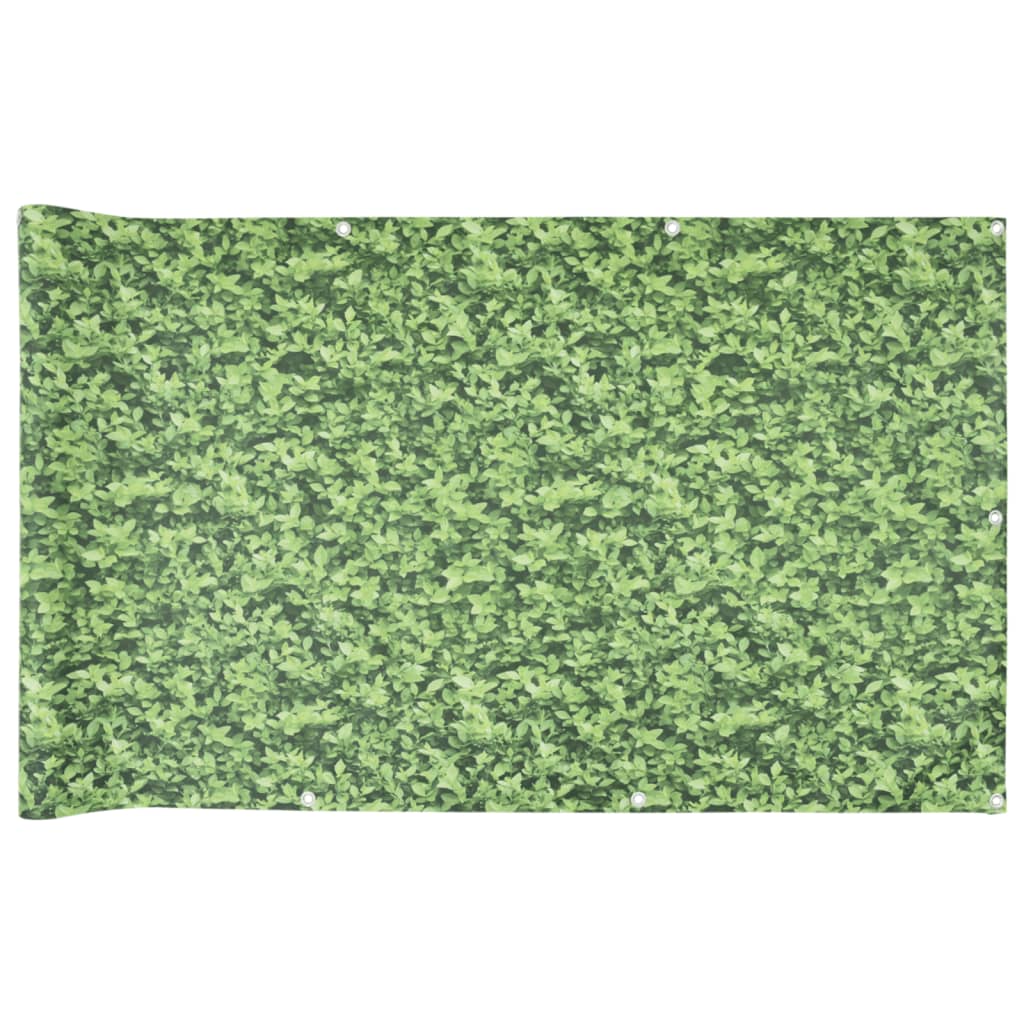 Pantalla De Privacidad De Balcón Pvc Plantas Verde 700x75 Cm / Vetonek_1