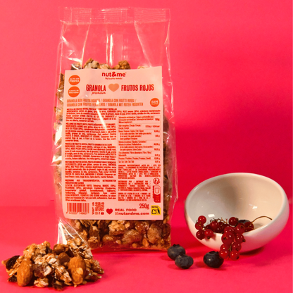 Granola original com mirtilos 250 g Nut&amp;me